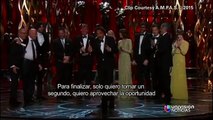 Premios Oscar 2015: Iñarritu aboga por los inmigrantes y por un mejor gobierno en México