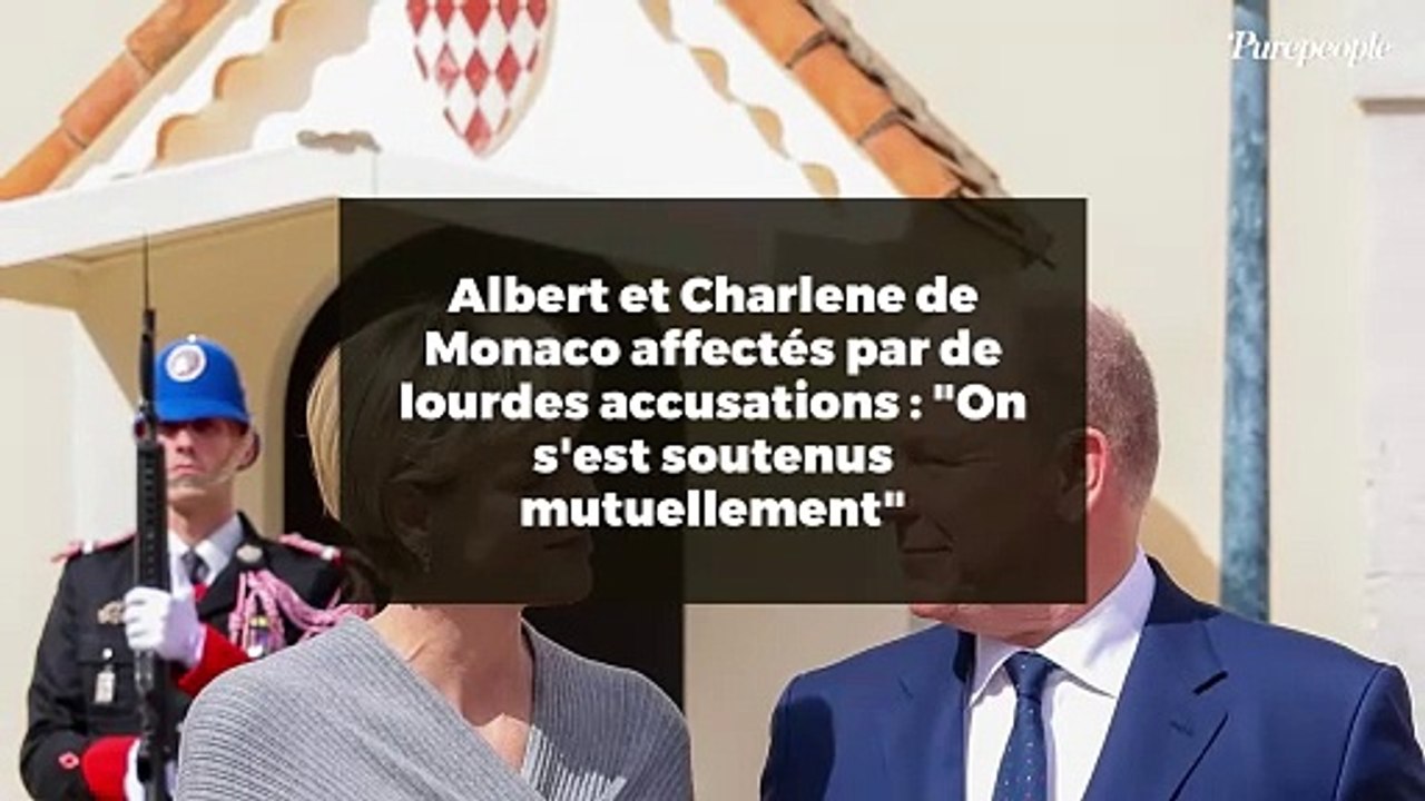 Albert et Charlene de Monaco affectés par de lourdes accusations : "On s'est soutenus mutuellement"