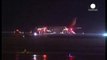 Japan: passenger planes skids off runway at Hiroshima airport