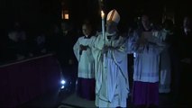 Pope Francis Leads Easter Vigil Service