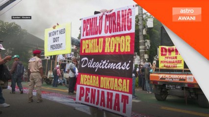 Protes bantah perjalanan Pilihan Raya Indonesia