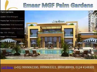 Emaar MGF Palm Gardens Residential Apartments in Gurgaon