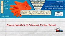 Silicone Heat Resistant Oven Gloves.