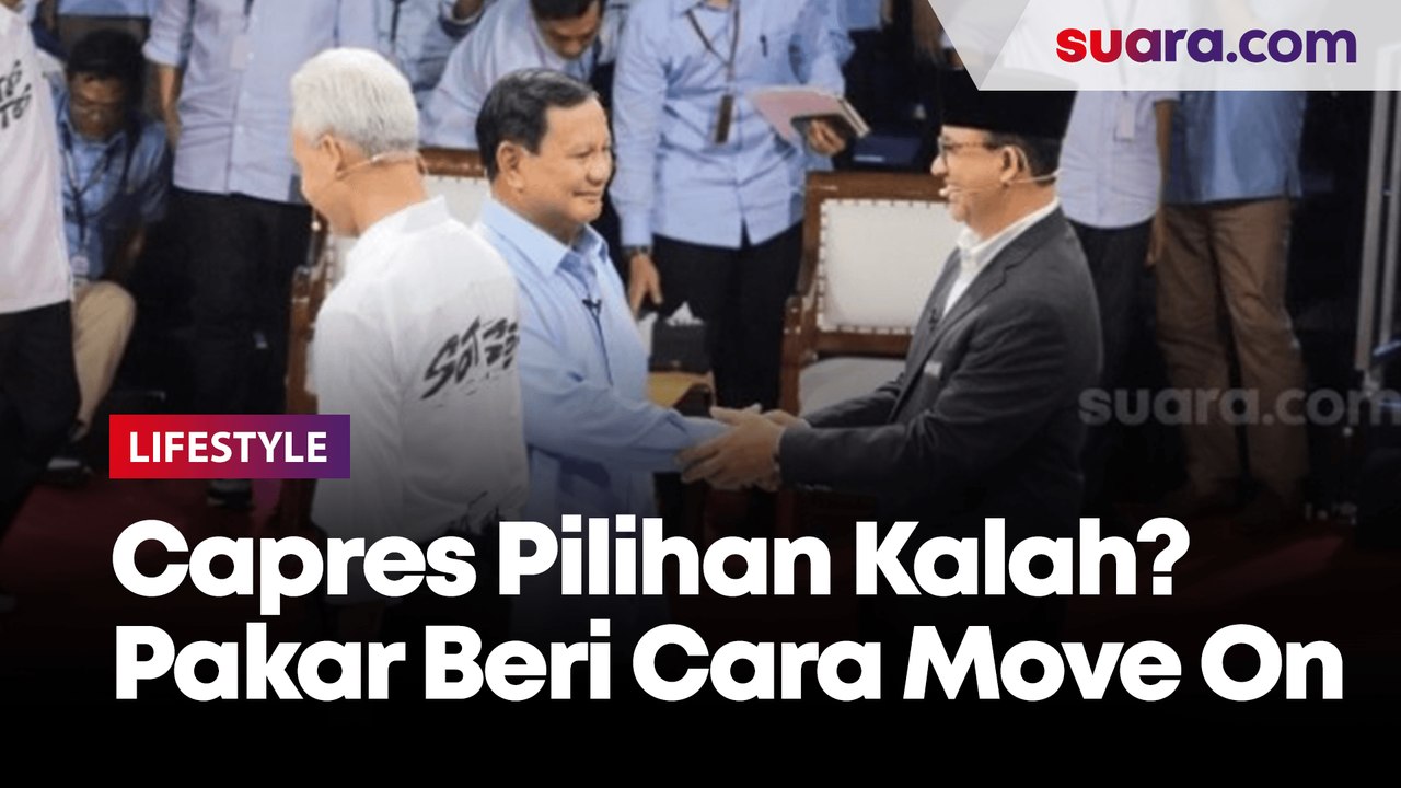 Cara Move On Capres Pilihan Kalah di Pilpres Menurut Peneliti