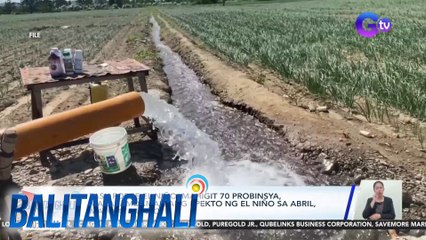 Task Force El Niño: Mahigit 70 probinsya, mararamdaman ang epekto ng El Niño sa Abril, Mayo at Hunyo | BT