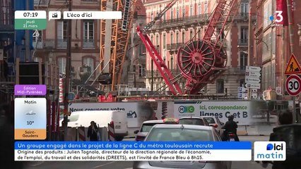 L'éco d'ici - Socotec, sous-traitant de la construction du métro, recrute