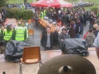 Les Pouettes sous la pluie avec le Moto Club de Liffré (35)
