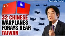 Taiwan Records 32 Chinese Military Aircraft Encircling Island In Last 24 Hours| Oneindia News