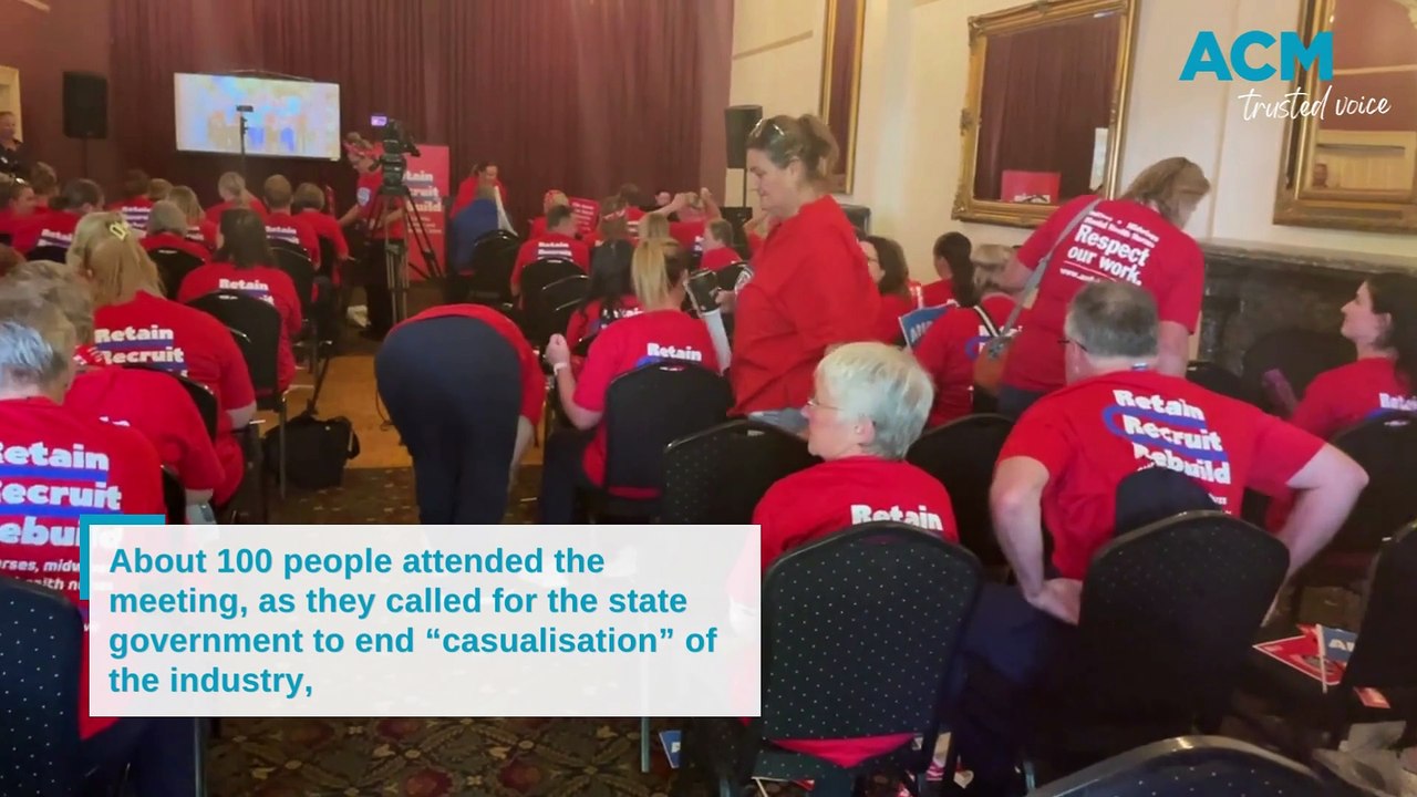 Bendigo nurses and midwives voted to apply for a protected industrial action ballot.