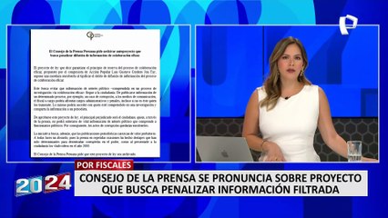 Consejo de la Prensa Peruana critica proyecto de ley por limitar difusión de información pública