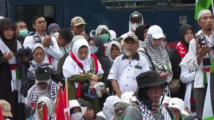 فعاليات تضامنية مع غزة في إندونيسيا خلال شهر رمضان