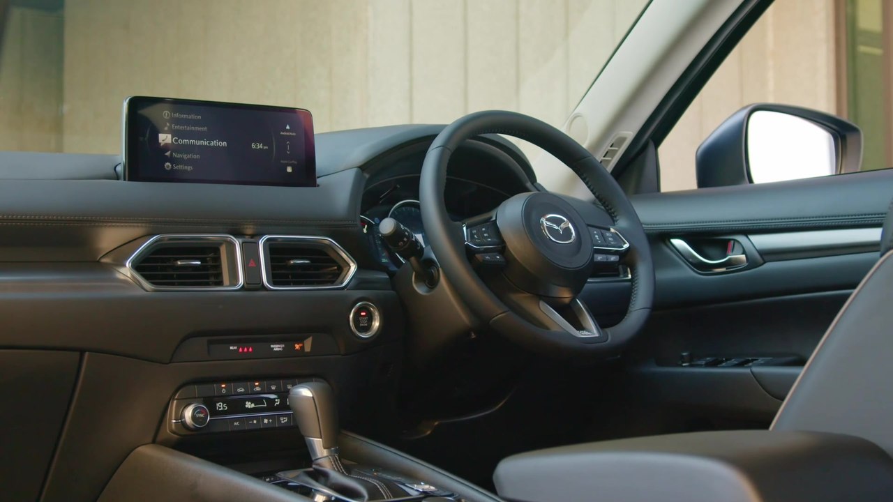Mazda CX-5 Touring Petrol AWD Interior Design in Eternal Blue