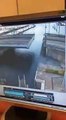 CCTV: Conductor quiso saltar puente levadizo y terminó en el río