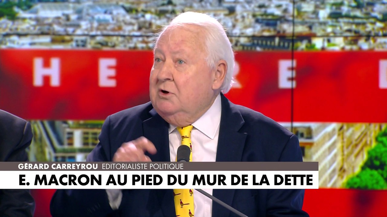 Gérard Carreyrou : «Nous risquons dans quelques semaines une dégradation internationale de la note de la France»