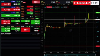 Dolar/TL değer kazancıyla başladı