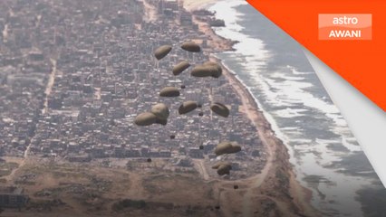 Singapura hantar bantuan melalui udara pertama ke Gaza