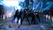 Dancing with the Stars 2015 - Andy Grammer and Allison Holker - Halloween Night