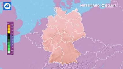 Polarluft bringt Schnee nach Deutschland! Ab 600 bis 700 m kann es am Samstag und Palmsonntag Flocken geben!