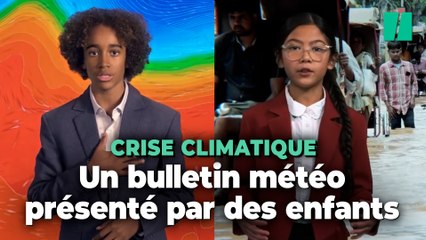 Changement climatique : de France 2 à CNN, la météo présentée par des enfants ce jeudi