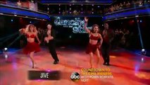 #DWTS2015 - Emma Slater, Alan Bersten, Jenna Johnson & Keo Motsepe - Jive (Week 8)