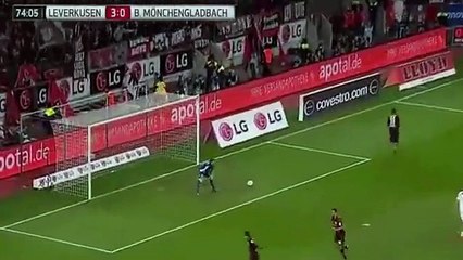 Leverkusen vs Mönchengladbach 5-0 - Javier "Chicharito" Hernández Hat-trick