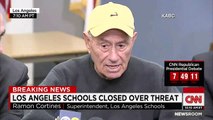 Cierran escuelas en Los Angeles por amenazas