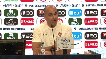 Portugal's coach Roberto Martinez previews friendly with Sweden and discuss Euro 2024 preparations