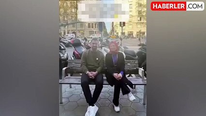 Arda Turan'ın yıllar sonra tekrar oturduğu banktaki 'Seçil Erzan' yazısı dikkatlerden kaçmadı