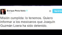 Enrique Peña Nieto anuncia captura de 