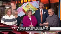 Una pareja entre los ganadores de Powerball