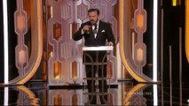 El monólogo de Apertura de Ricky Gervais en los #GoldenGlobes 2016