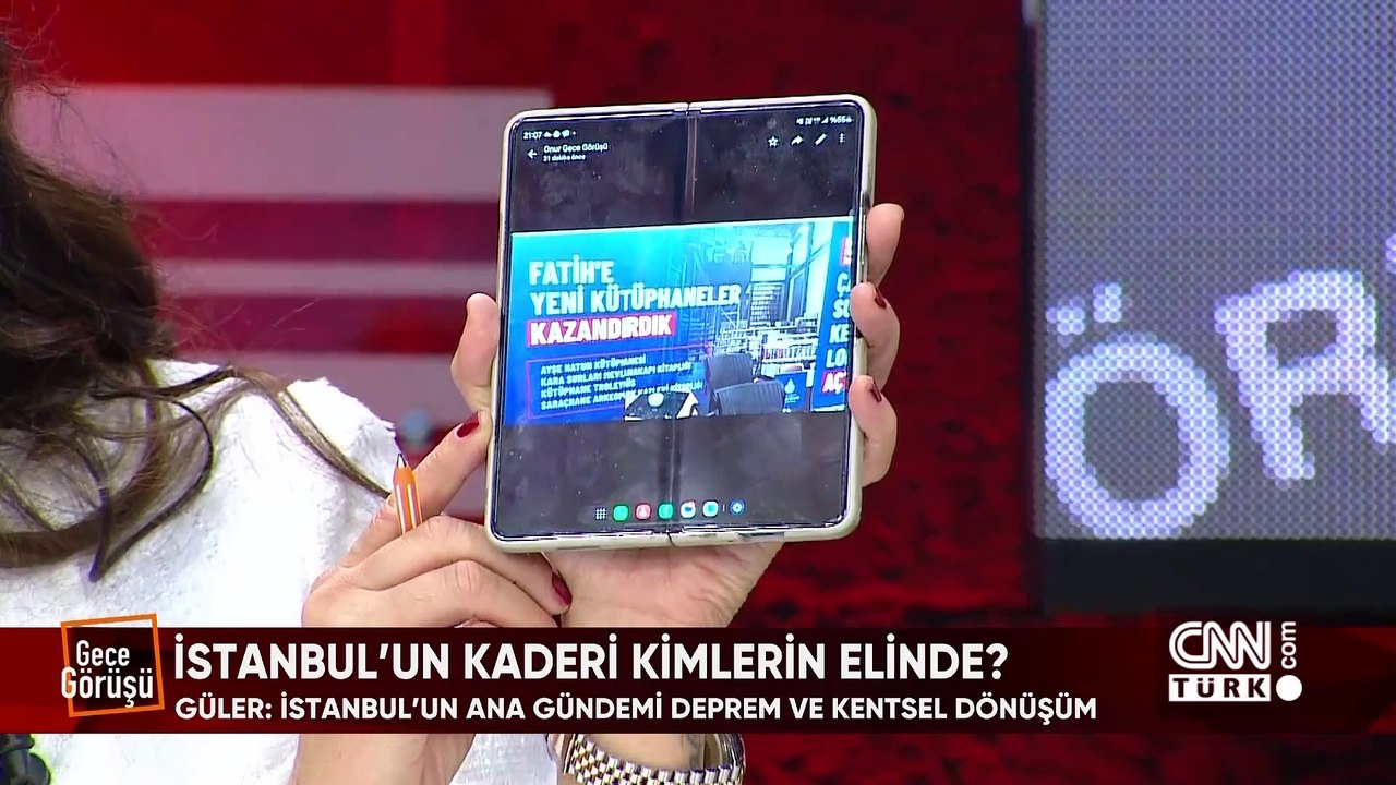 AK Parti'nin "son 10 gün" planı, İmamoğlu'nun 2019 vaatleri için söylediği sözler ve Gökhan Zan'a şantaj iddiası Gece Görüşü'nde konuşuldu