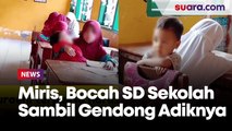 Sekolah Sambil Gendong Adik, Nuraeni Bikin Nangis: Jangan Menyerah Pada Keadaan!