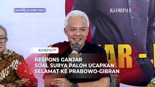 Respons Ganjar soal Surya Paloh Ucap Selamat ke Prabowo-Gibran Menang Pilpres 2024