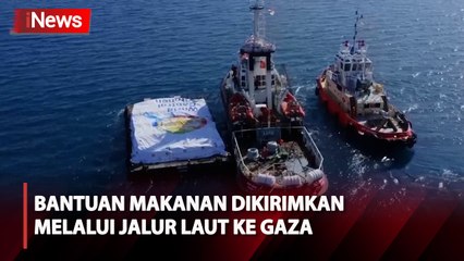 200 Ton Makanan Dikirimkan ke Gaza Melalui Jalur Laut dari Siprus