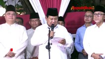 Prabowo: Kami Akan Buktikan Bekerja Keras untuk Indonesia