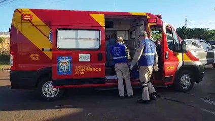 Télécharger la video: Ciclista fica ferido após se envolver em acidente com SUV no Interlagos