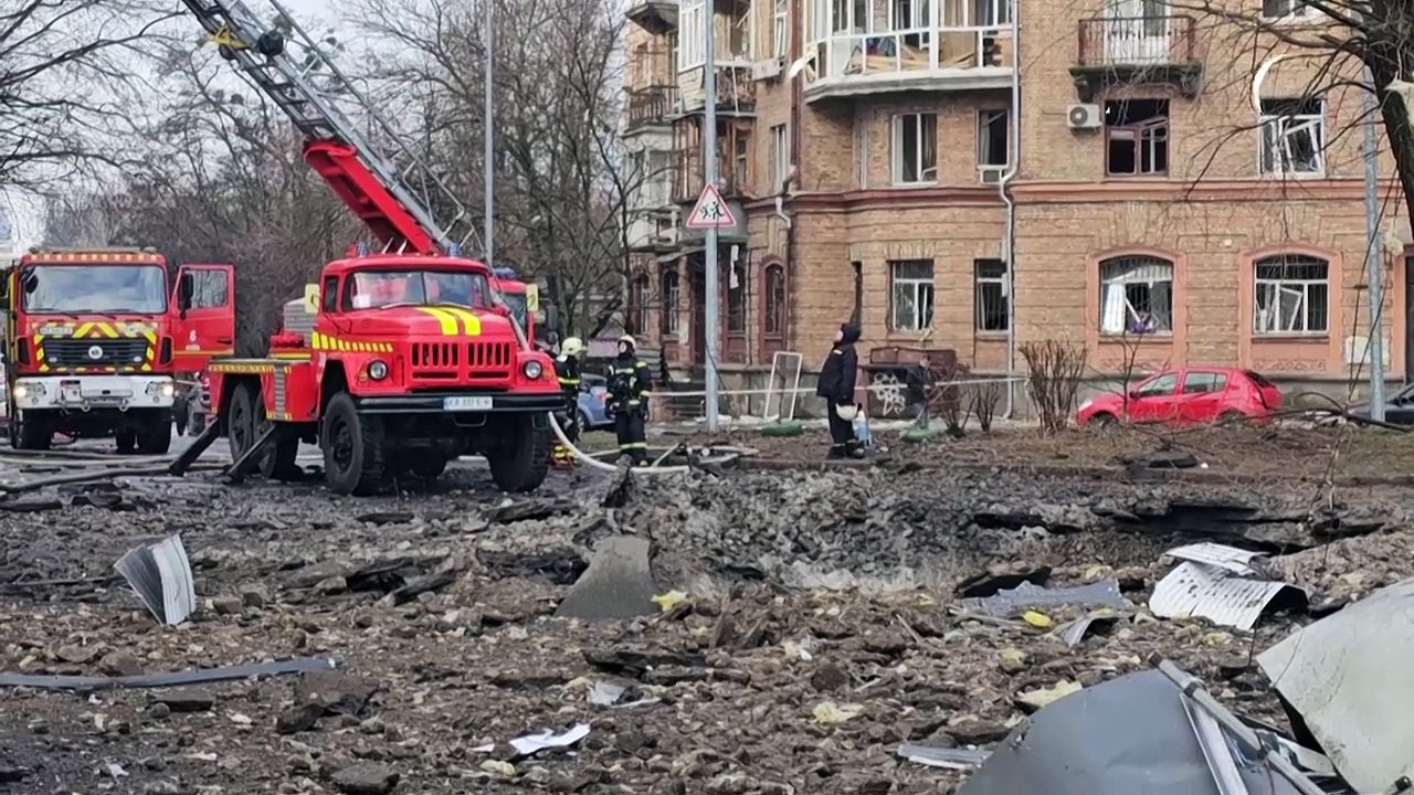 Schwere Raketenangriffe auf Kiew