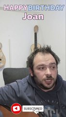 Happy Birthday, Joan! Geburtstagsgrüße an Joan
