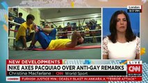 Nike responde a los comentarios gay de Manny Pacquiao