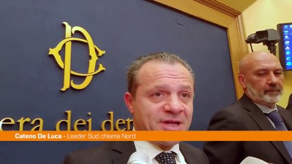 Cateno De Luca "Si compie la profezia Sud chiama e Nord risponde"