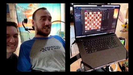 Equipé d'une puce "neuralink", cet homme tétraplégique joue aux échecs par la pensée