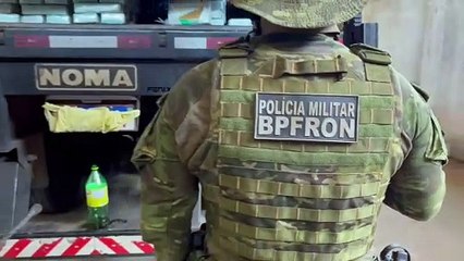 BPFron apreende 149 quilos de crack avaliados em R$ 3 milhões em oficina mecânica