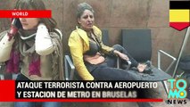 Ataques terroristas en Bruselas dejan docenas de muertos