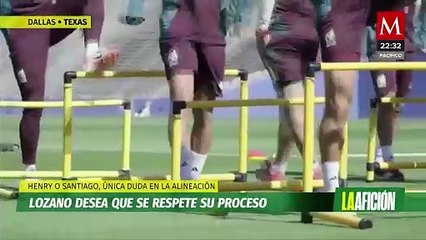 Jaime Lozano entiende que ganar la Concacaf Nations League le dará credibilidad a su proyecto en selección