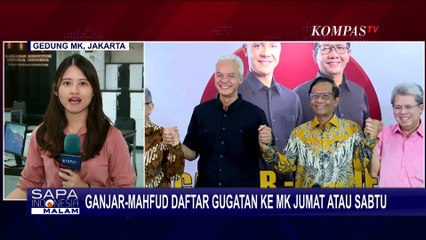 Ganjar-Mahfud Bakal Daftar Gugatan ke MK Hari Jumat Atau Sabtu