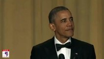 Barack Obama Slams Hilary Clinton On Goldman Sachs (White House Correspondents Dinner 2016)