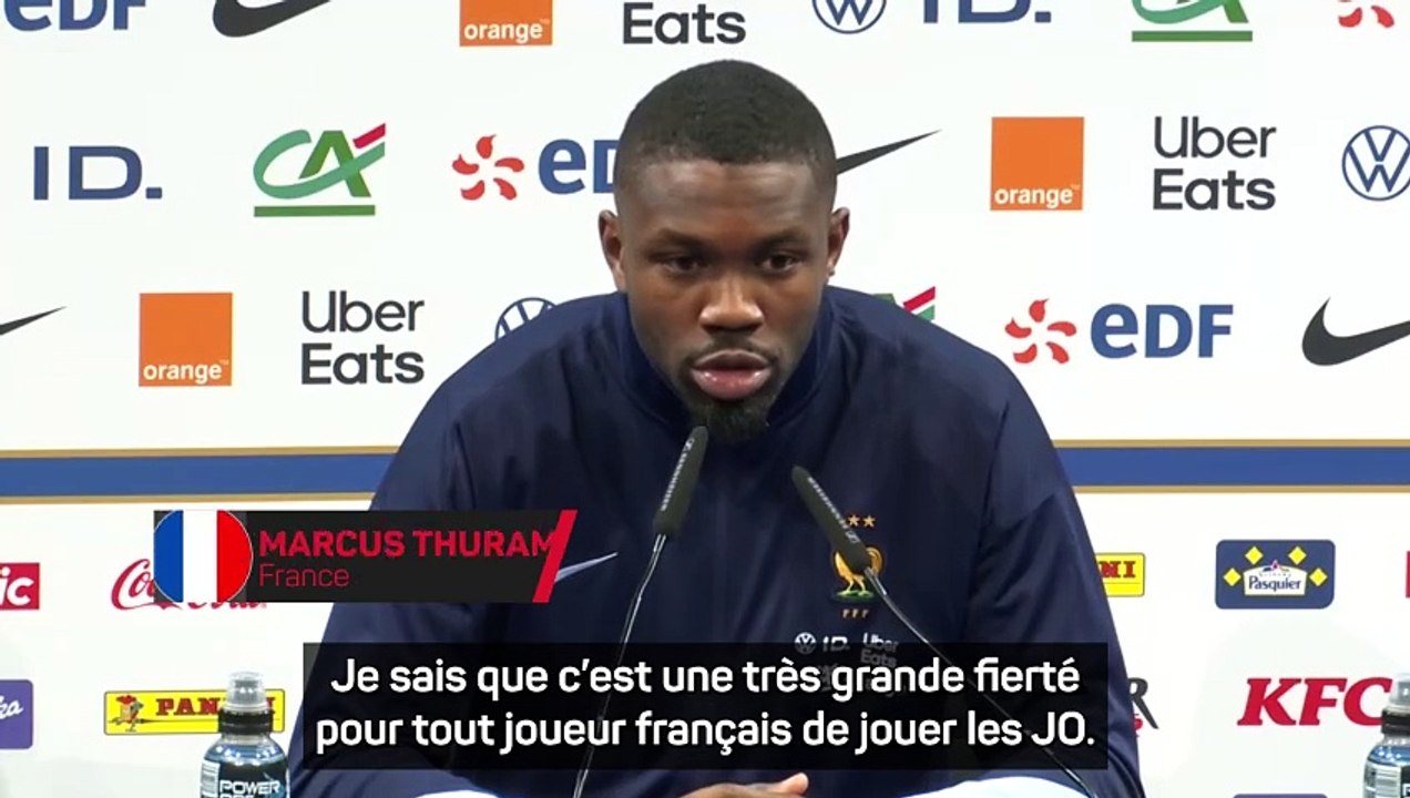 Thuram : “Je sais que c'est une très grande fierté pour tout joueur français de jouer les JO”