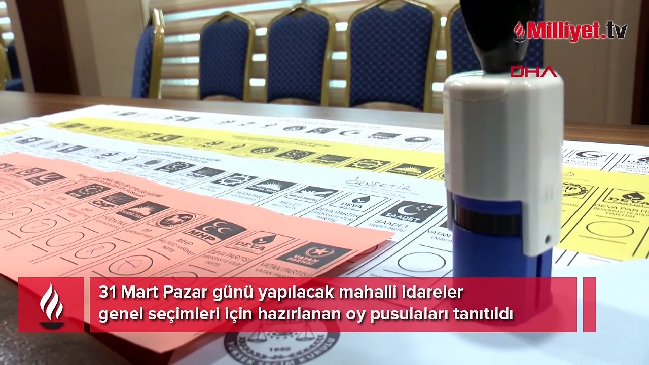 İşte 31 Mart seçimleri oy pusulası! 4 renk var... İstanbul detayı