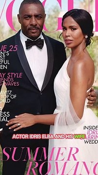 Idris Elba and Sabrina Dhowre Shine on British Vogue's Historic Cover